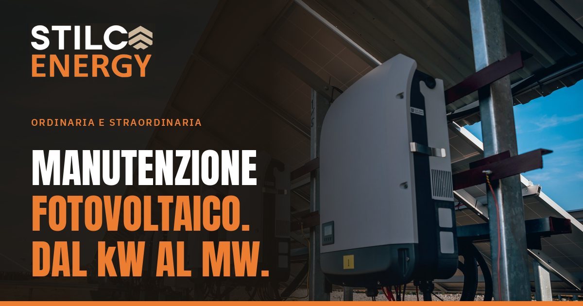 Manutenzione impianti fotovoltaici
