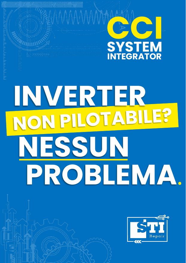 Brochure STI Repair CCI System Integrator: inverter non pilotabile, nessun problema