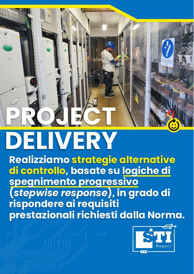 Brochure STI Repair: project delivery con logiche di spegnimento progressivo stepwise response