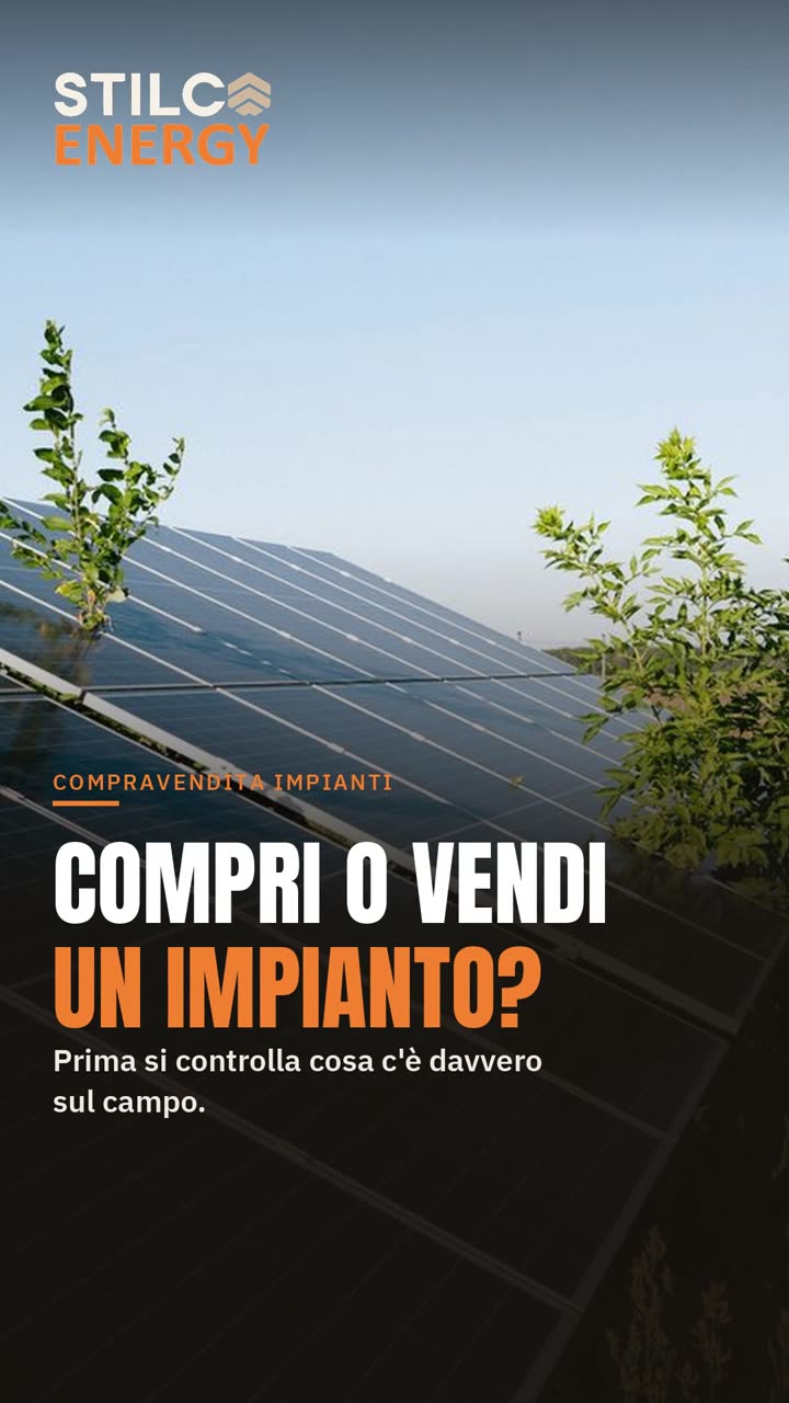 Video: Comprare o vendere un impianto fotovoltaico: la due diligence tecnica