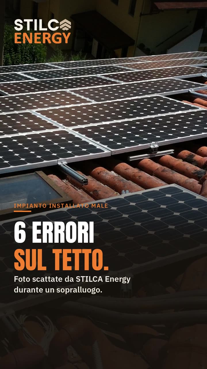 Video: Impianto fotovoltaico installato male: 6 errori sul tetto