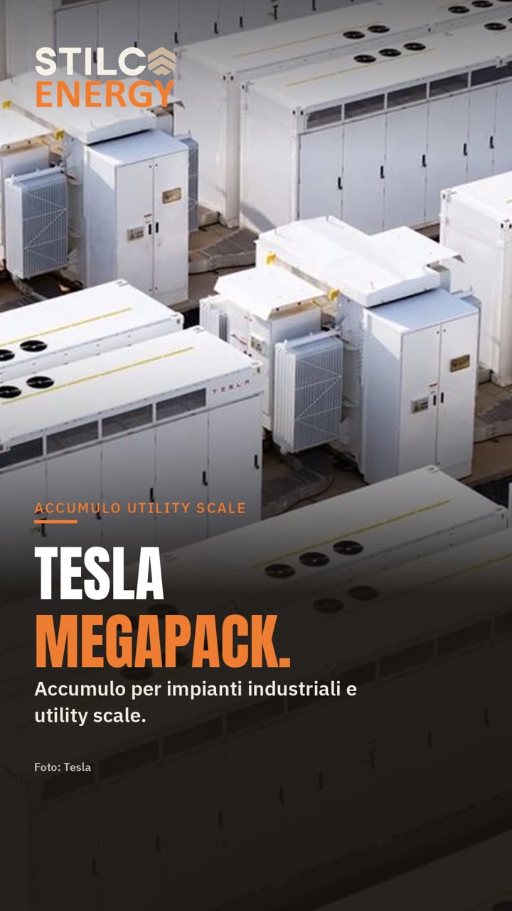 Video: Tesla Megapack: accumulo utility scale fino a circa 5 MWh per unità